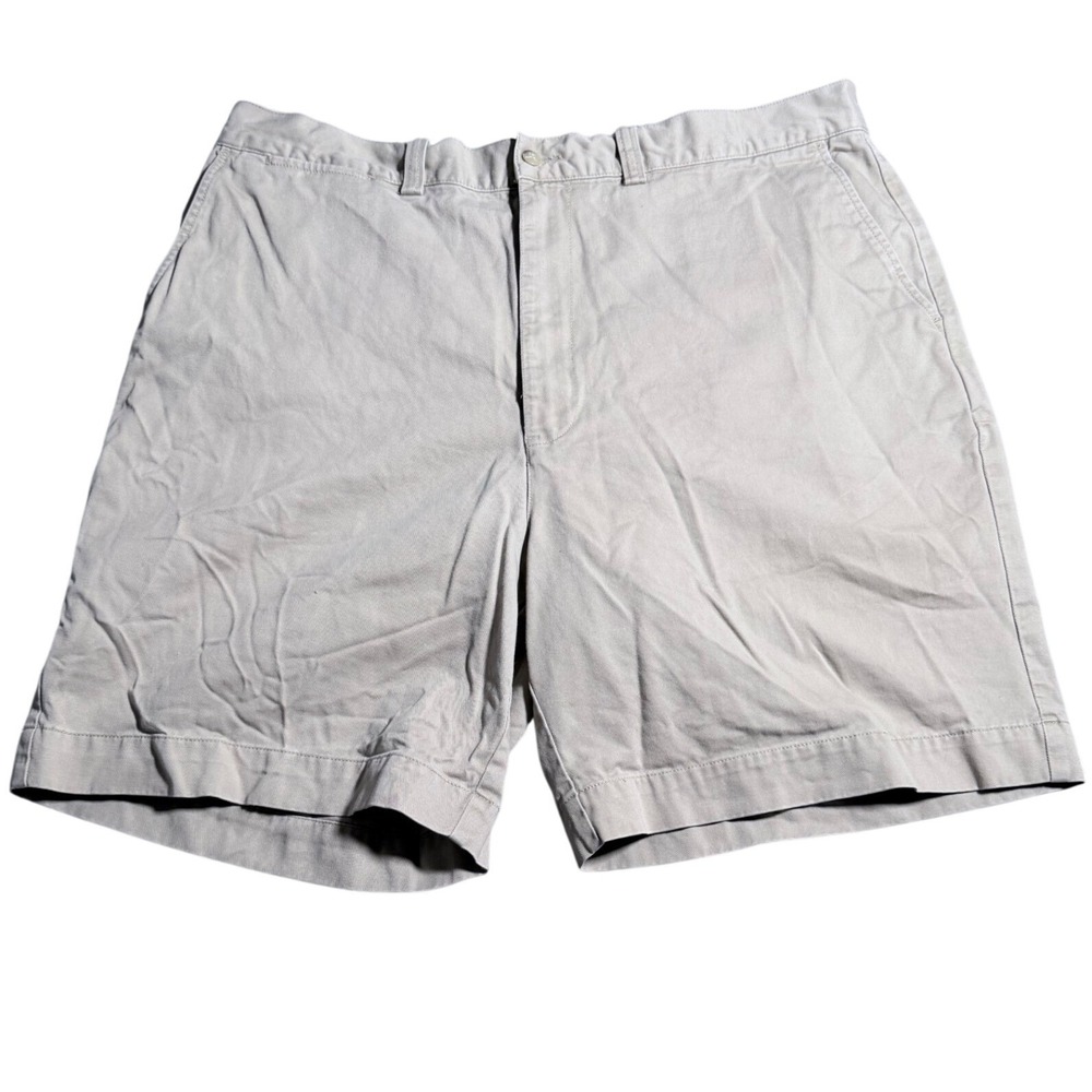 Polo Ralph Lauren Chino Shorts Mens 38 Khaki Excellent‎ 9 Inseam Cotton Twill